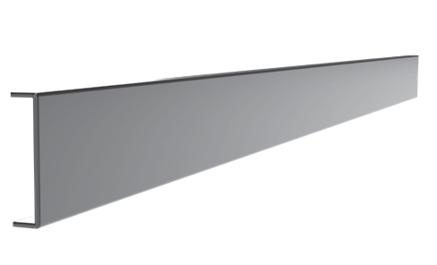 5130 Series Galvanized Steel Lamella - 1mm | Modern Fencing & Cladding Strips | Multiple Lengths | Painted/Unpainted